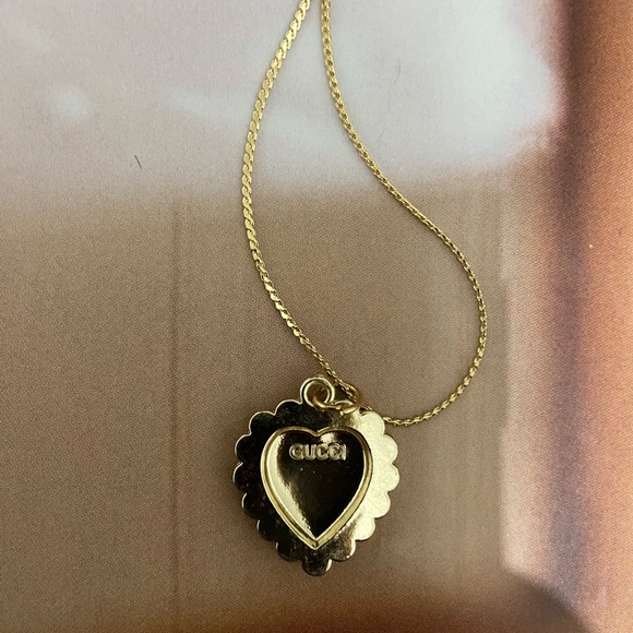 GUCCI CHARM ADDED TO 18K GOLD FILLED CHAIN - Picture 6 of 8